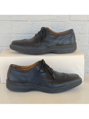 Leather Dr. Comfort Wing Orthopedic Therapeutic Shoes Men's 12